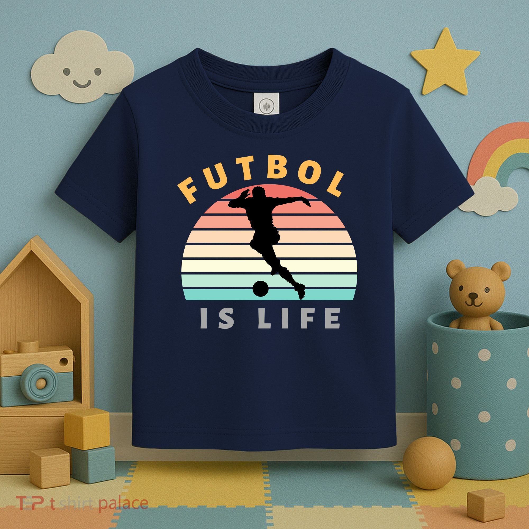 Futbol Is Life Toddler T-Shirt
