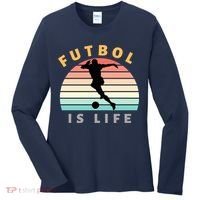Futbol Is Life Women's Long Sleeve Shirt thumb 0