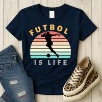 Futbol Is Life Women's T-Shirt thumb 3
