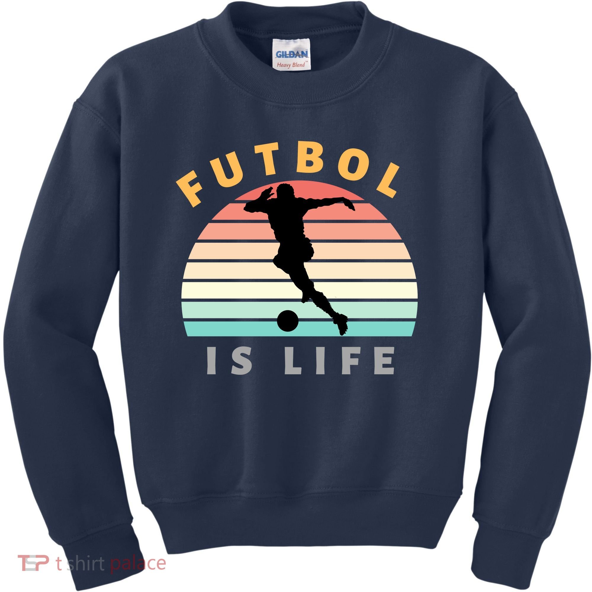 Futbol Is Life Kids Sweatshirt