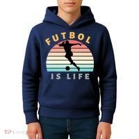 Futbol Is Life Kids Hoodie thumb 4
