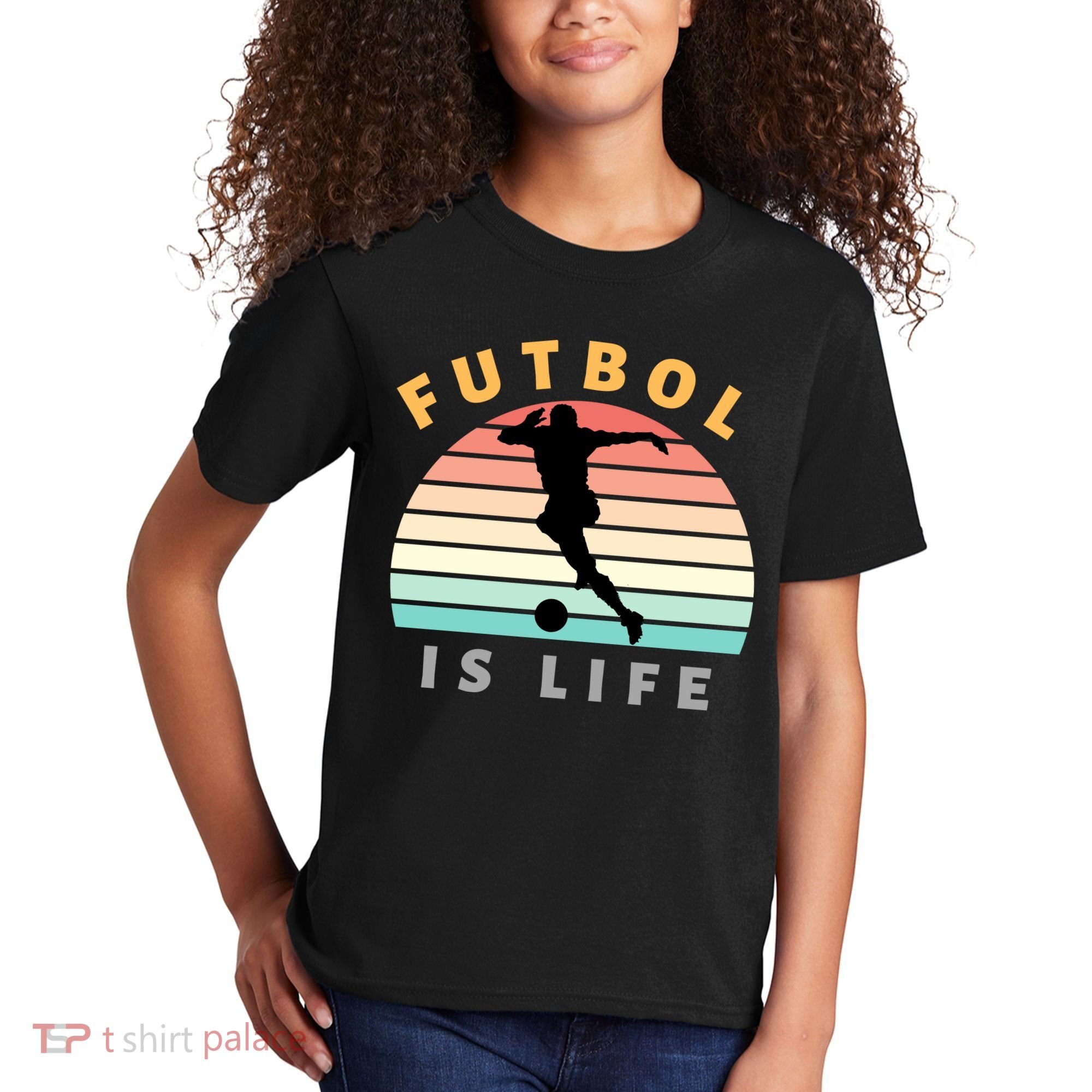Futbol Is Life Kids T-Shirt