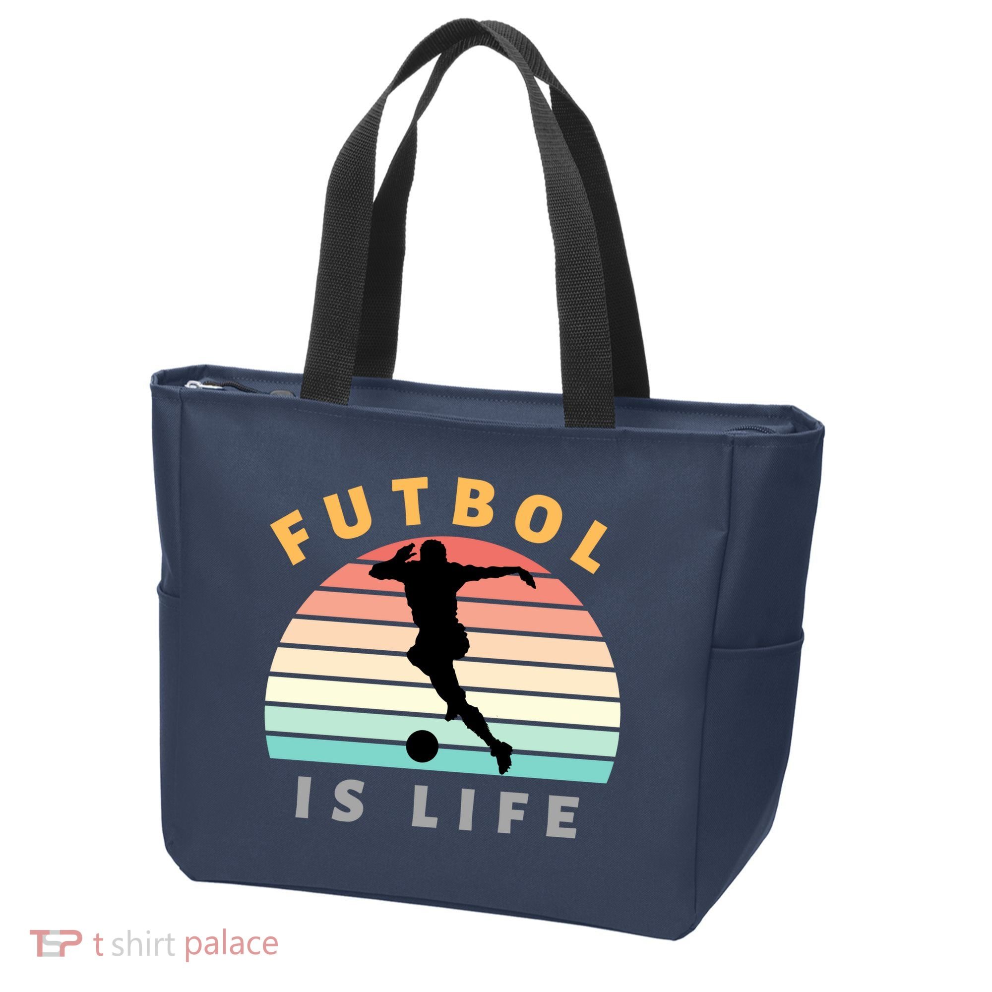 Futbol Is Life Tote Bag