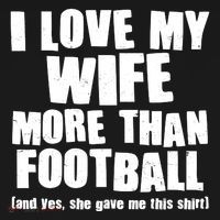 Funny I Love My Wife More Than Football Women's Tank Top thumb 5