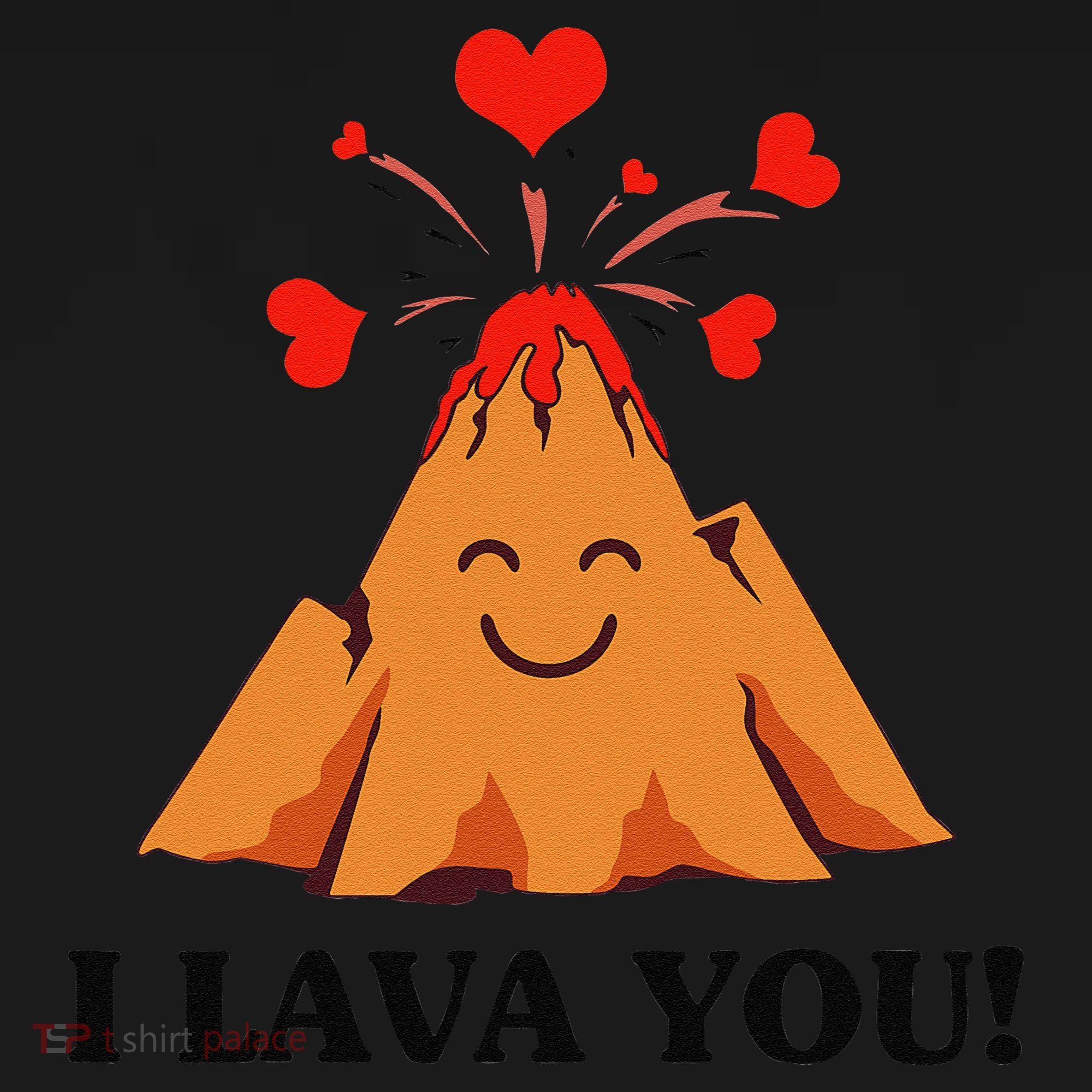 Funny I Lava You Gift For Cool Volcano Valentine's Day Baby Bodysuit