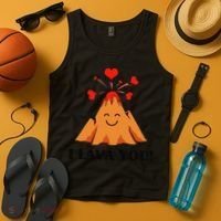 Funny I Lava You Gift For Cool Volcano Valentine's Day Tank Top thumb 4