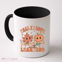 Fall In Love With Learning Teacher Trick Or Teach Teacher Gift Coffee Mug thumb 0