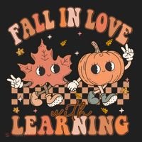 Fall In Love With Learning Teacher Trick Or Teach Teacher Gift Beanie thumb 2