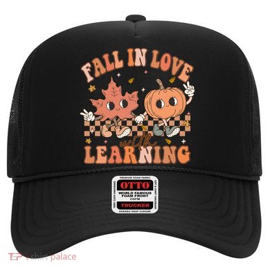 Fall In Love With Learning Teacher Trick Or Teach Teacher Gift Hat