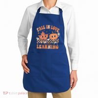 Fall In Love With Learning Teacher Trick Or Teach Teacher Gift Apron thumb 2