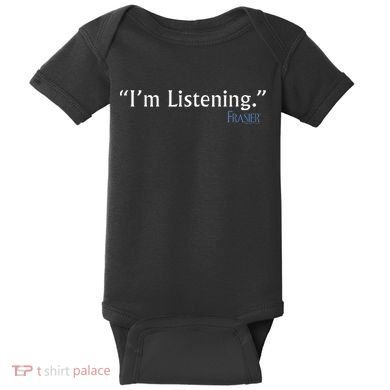 Frasier IM Listening Baby Bodysuit