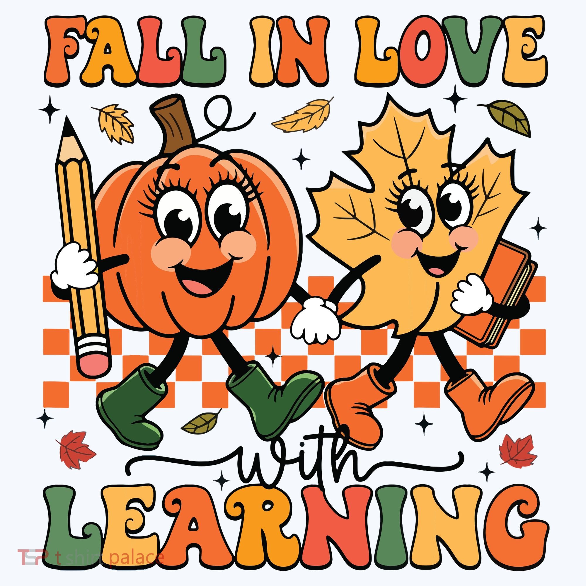Fall In Love With Learning Thanksgiving Teacher Student Beanie