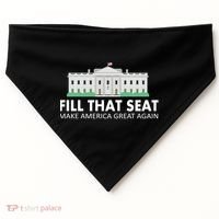Fill That Seat Make America Great Again USA-Made Doggie Bandana thumb 0