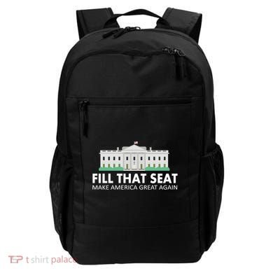 Fill That Seat Make America Great Again Backpack