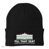 Fill That Seat Make America Great Again Beanie thumb 0