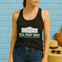 Fill That Seat Make America Great Again Women's Tank Top thumb 2