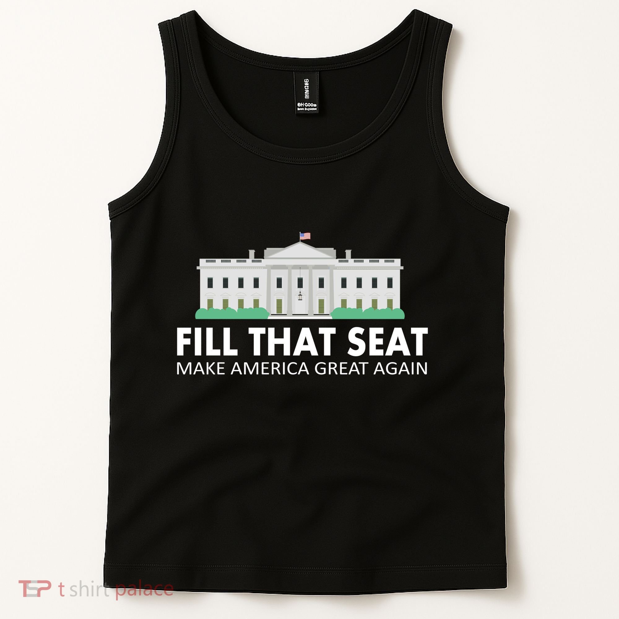 Fill That Seat Make America Great Again Tank Top