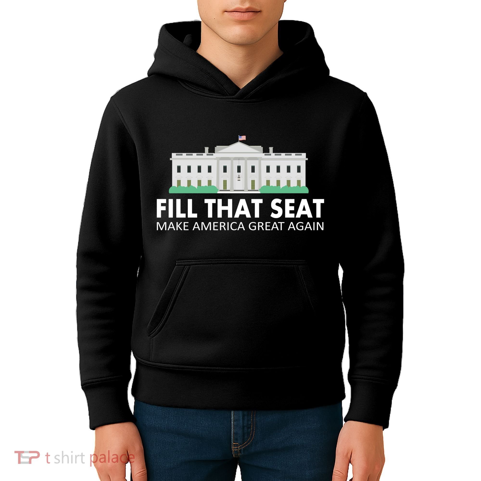 Fill That Seat Make America Great Again Kids Hoodie