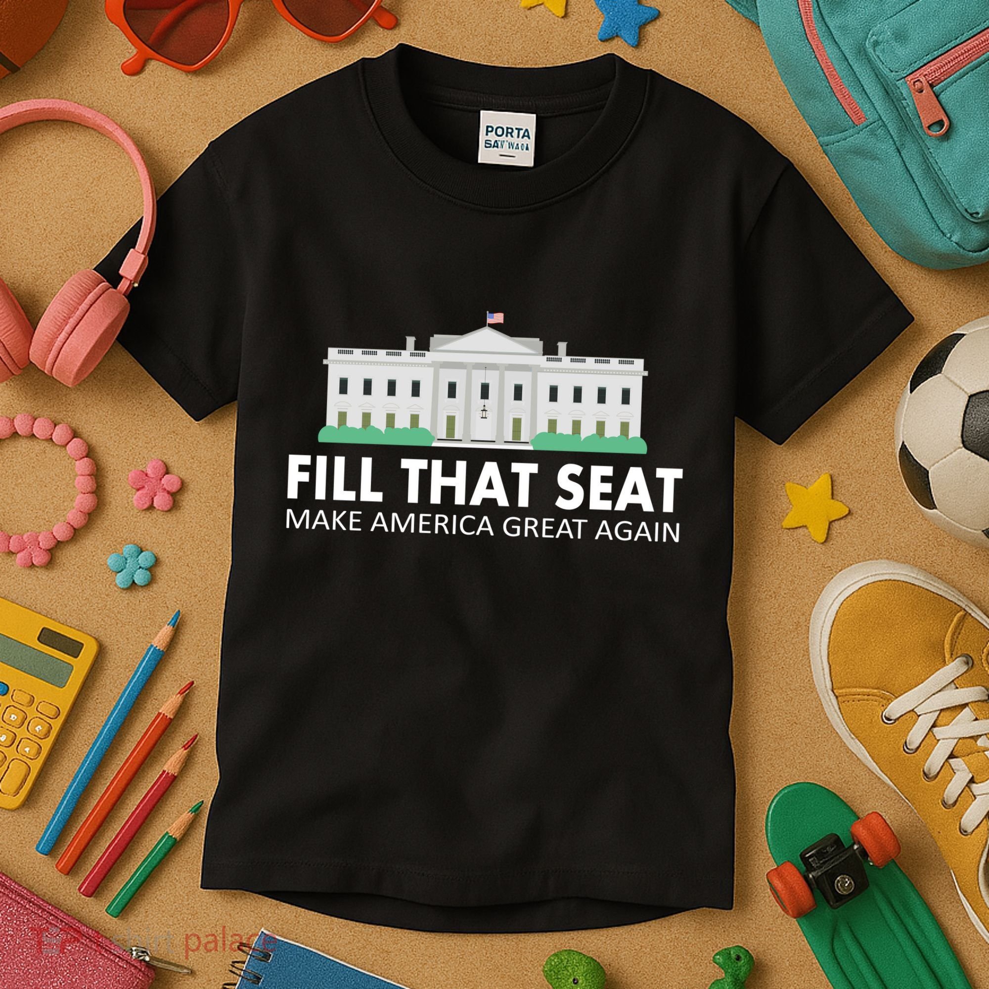 Fill That Seat Make America Great Again Kids T-Shirt