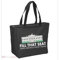 Fill That Seat Make America Great Again Tote Bag thumb 2