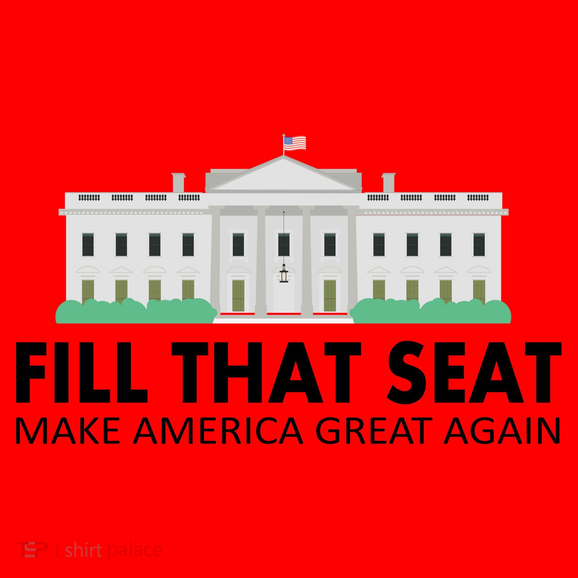 Fill That Seat Make America Great Again Santa Hat