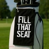 Fill That Seat Pro Trump Golf Towel thumb 2