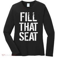 Fill That Seat Pro Trump Women's Long Sleeve Shirt thumb 0