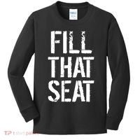Fill That Seat Pro Trump Kids Long Sleeve Shirt thumb 0