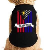 FillAmerican Filipino Philippines USA Flag Doggie Tank thumb 0