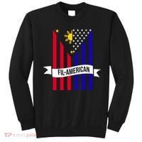 FillAmerican Filipino Philippines USA Flag Sweatshirt thumb 0