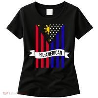 FillAmerican Filipino Philippines USA Flag Women's T-Shirt thumb 0