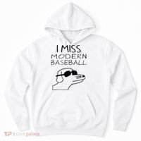 Funny I Miss Modern Baseball Funny Dog Sport Lover Gift Hoodie thumb 0