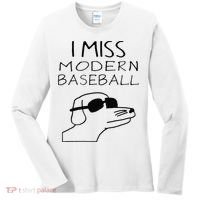 Funny I Miss Modern Baseball Funny Dog Sport Lover Gift Women's Long Sleeve Shirt thumb 0