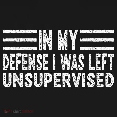 Funny In my defense i was left unsupervised Retro PosiCharge Competitor Tank