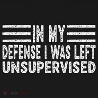 Funny In my defense i was left unsupervised Retro PosiCharge Competitor Tank thumb 2