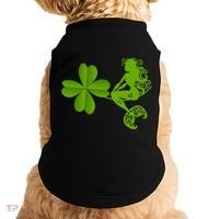 Funny Irish Mermaid Love Shamrock St Patricks Day Funny Gift Doggie Tank thumb 0