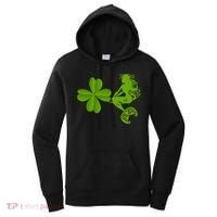 Funny Irish Mermaid Love Shamrock St Patricks Day Funny Gift Women's Hoodie thumb 0
