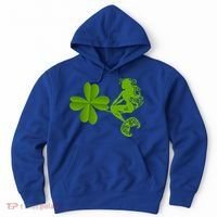 Funny Irish Mermaid Love Shamrock St Patricks Day Funny Gift Hoodie thumb 0