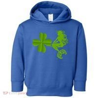 Funny Irish Mermaid Love Shamrock St Patricks Day Funny Gift Toddler Hoodie thumb 0