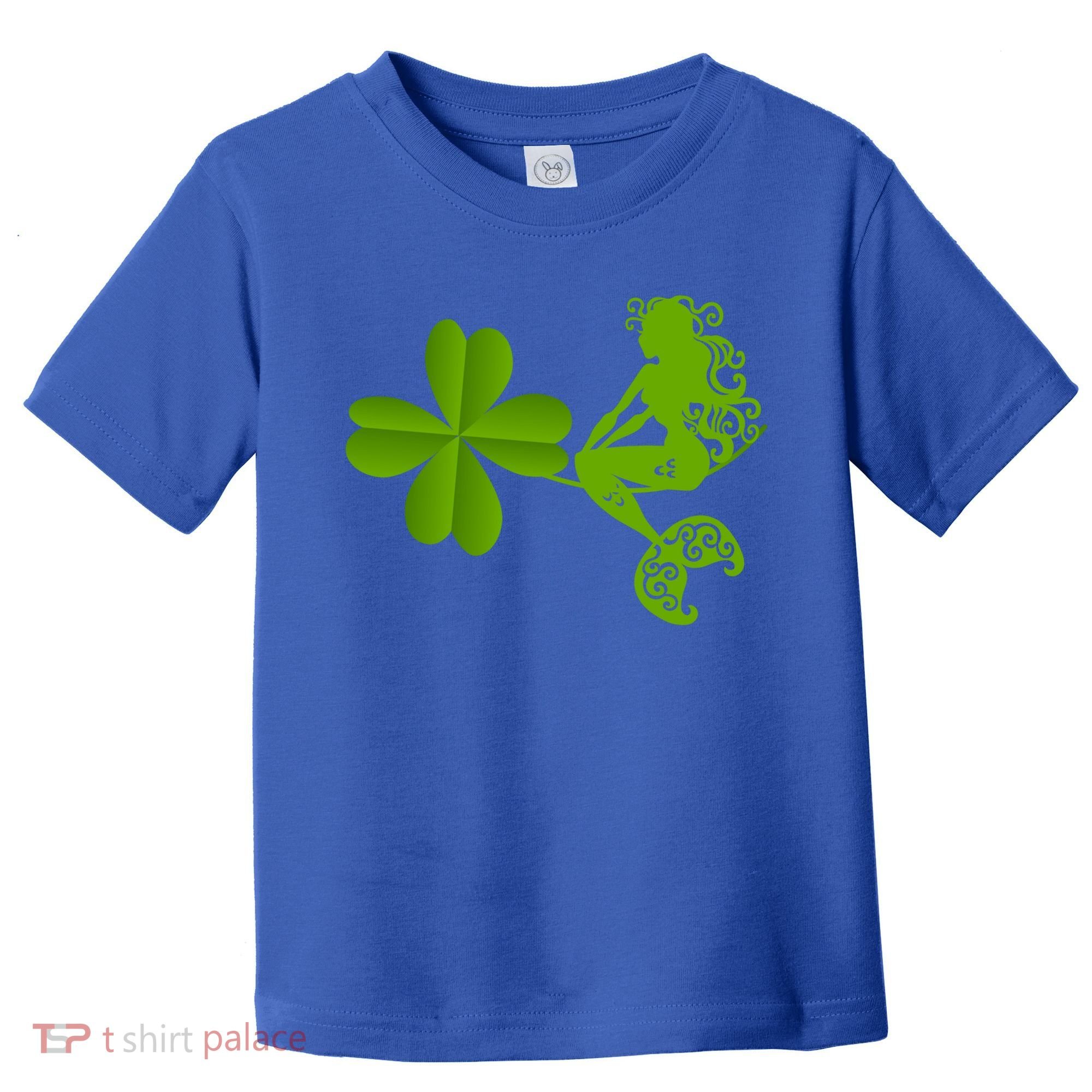 Funny Irish Mermaid Love Shamrock St Patricks Day Funny Gift Toddler T-Shirt