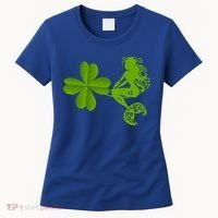 Funny Irish Mermaid Love Shamrock St Patricks Day Funny Gift Women's T-Shirt thumb 0
