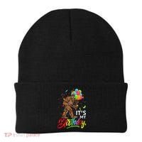 Funny ItS My Birthday Bigfoot Sasquatch Party Celebration Beanie thumb 0