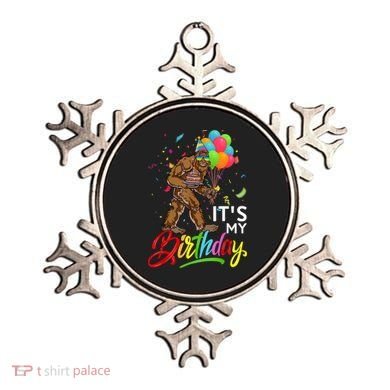 Funny ItS My Birthday Bigfoot Sasquatch Party Celebration Ornament