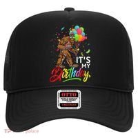 Funny ItS My Birthday Bigfoot Sasquatch Party Celebration Hat thumb 0