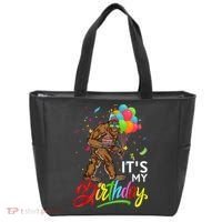 Funny ItS My Birthday Bigfoot Sasquatch Party Celebration Tote Bag thumb 0