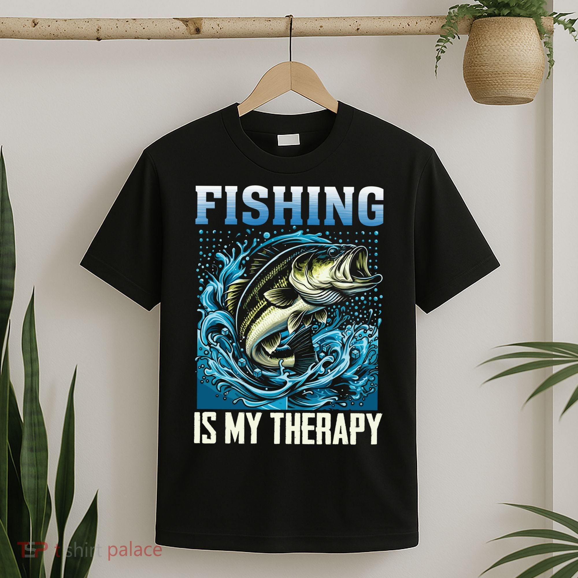 Fishing Is My Therapy T-Shirt