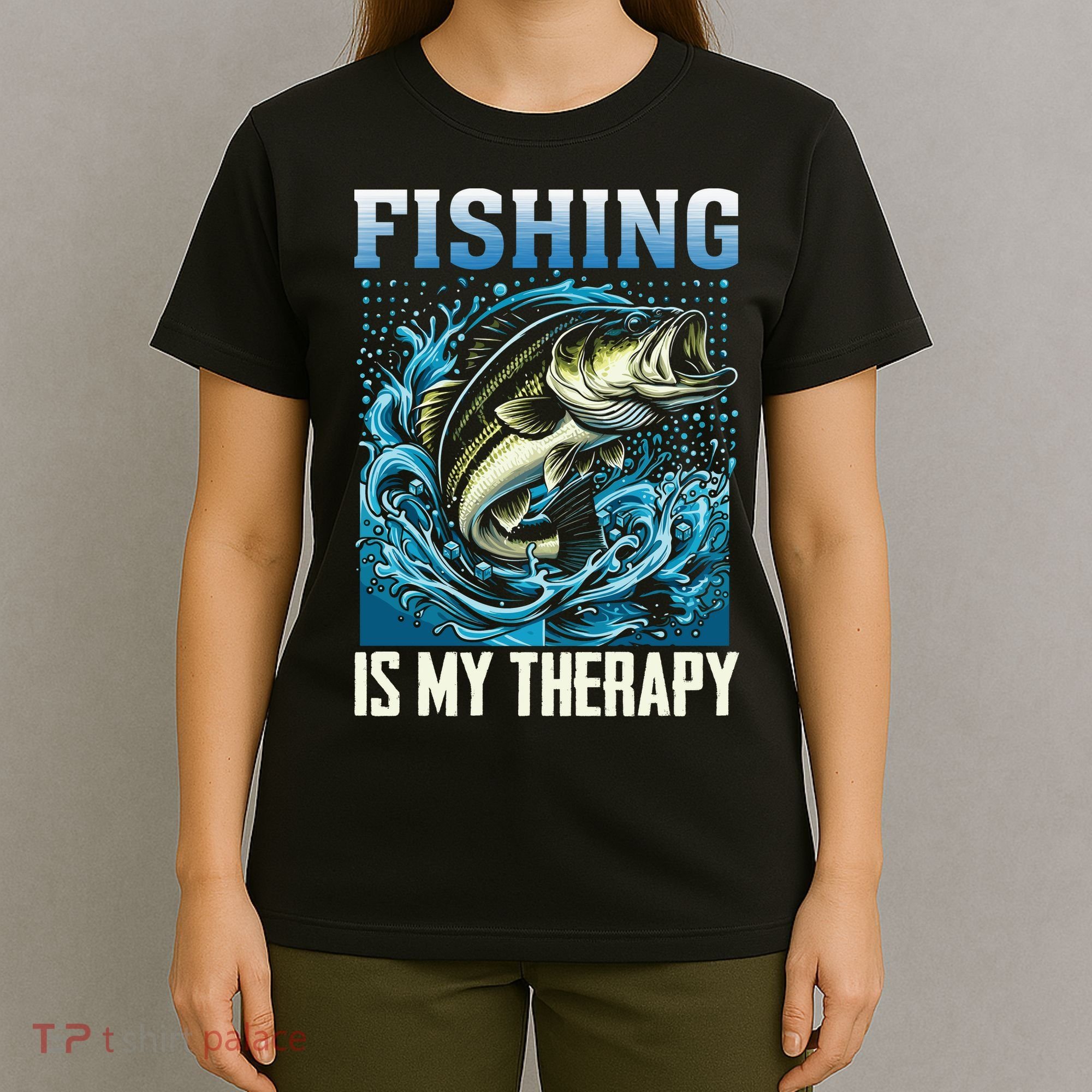 Fishing Is My Therapy T-Shirt