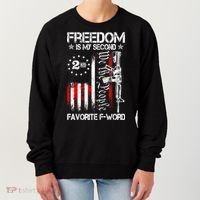 Freedom Is My Second Favorite F Word Women's Sweatshirt thumb 0