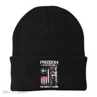 Freedom Is My Second Favorite F Word Beanie thumb 0
