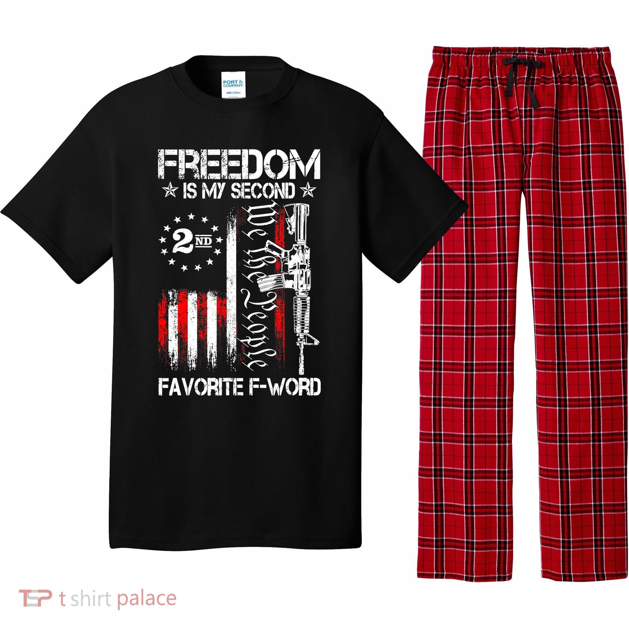 Freedom Is My Second Favorite F Word Pajama Set